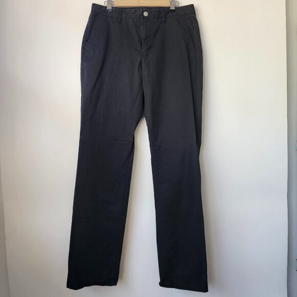 Bonobos Men's Straight Leg Stretch Washed Chinos Dress Pants Size 34 X 36 Black - Picture 1 of 4
